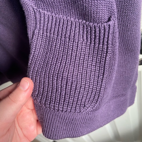 Dark Purple Short Sleeve Vest - Picture 4 of 8